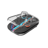 Transparent Magnetic Snap-On Storage Case for Switch 2 Joy‑Cons - cabestdeal